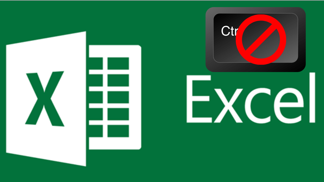 Ctrl Key Not Working in Excel